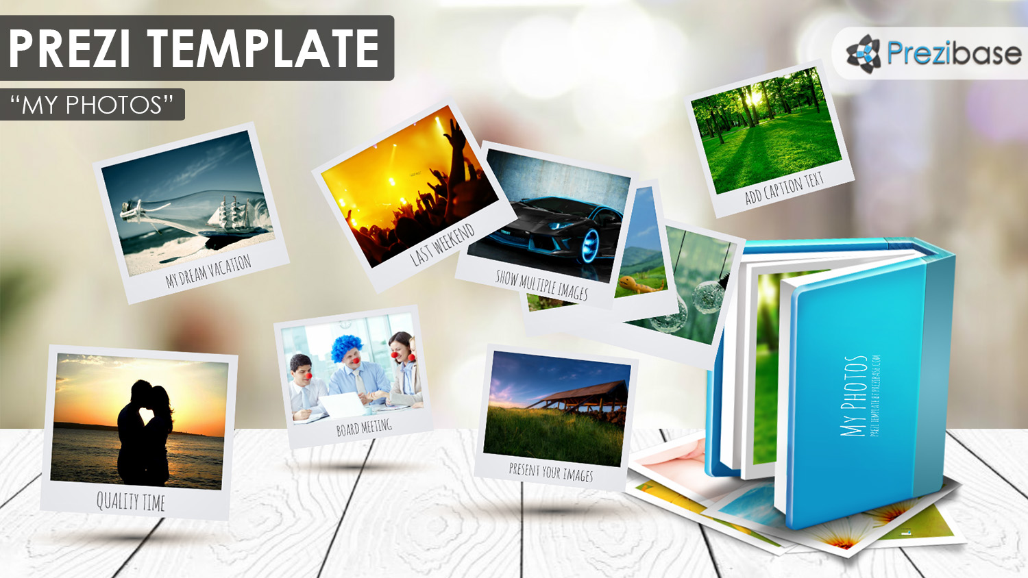 My Photos Prezi Presentation Template Creatoz Collection