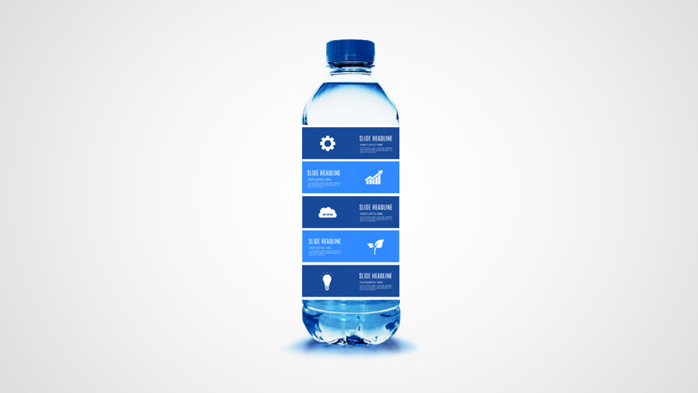 Water Bottle Prezi Presentation Template Creatoz Collection