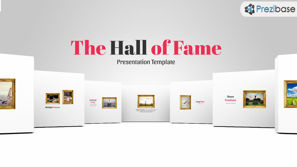 Hall of Fame Prezi Presentation Template Creatoz collection