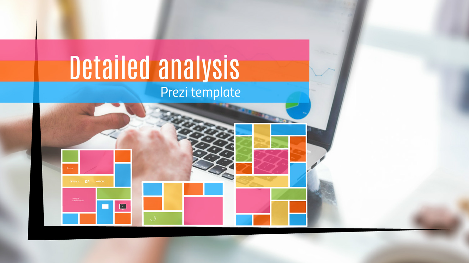 Detailed Analytics Prezi template from Prezibase