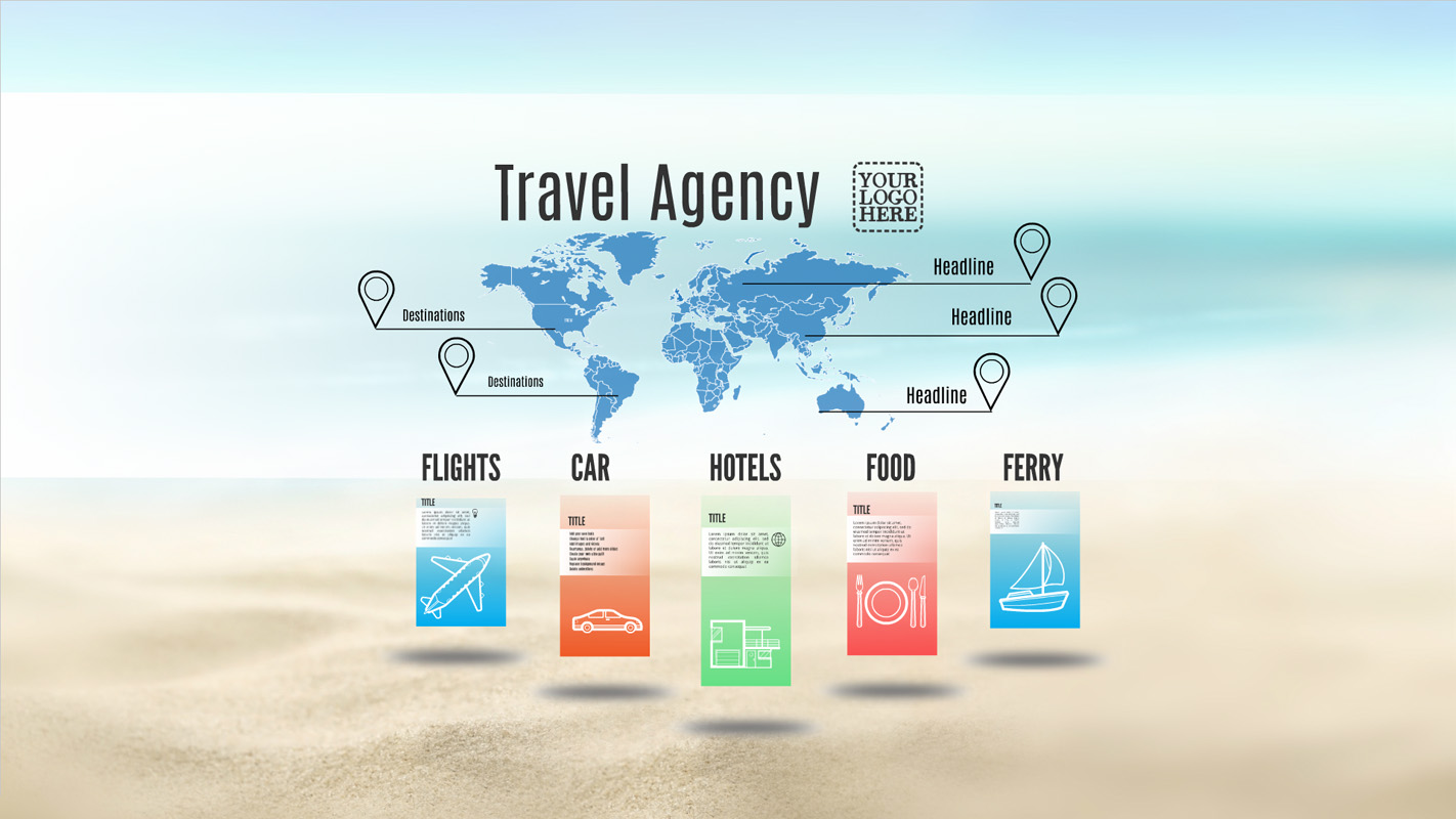 Travel Agency prezi presentation template | Creatoz collection