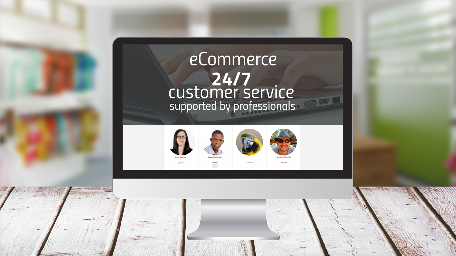 eCommerce Customer Service Prezi template
