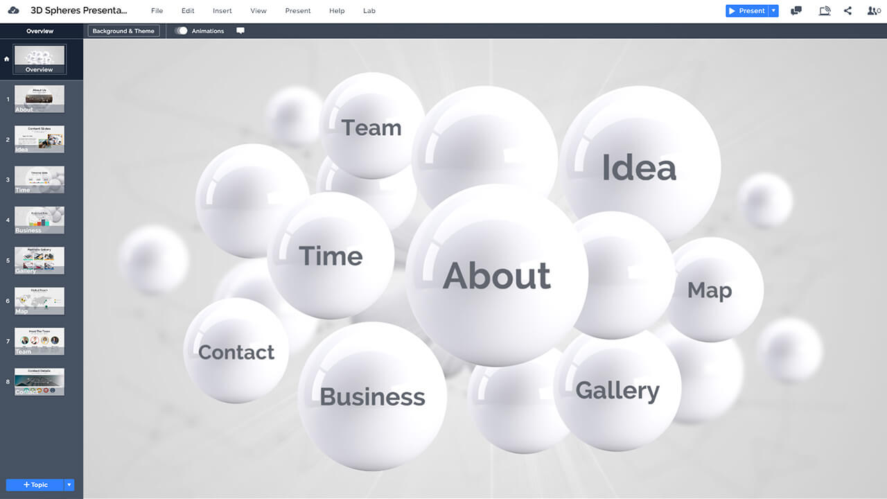 3D-spheres-abstract-balls-white-glossy-circles-prezi-presentation-template