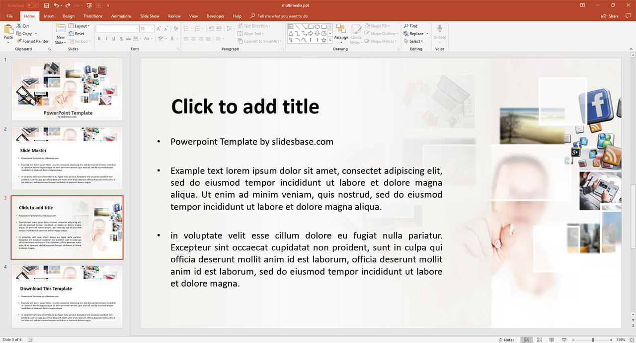 how to make a multimedia presentation using powerpoint