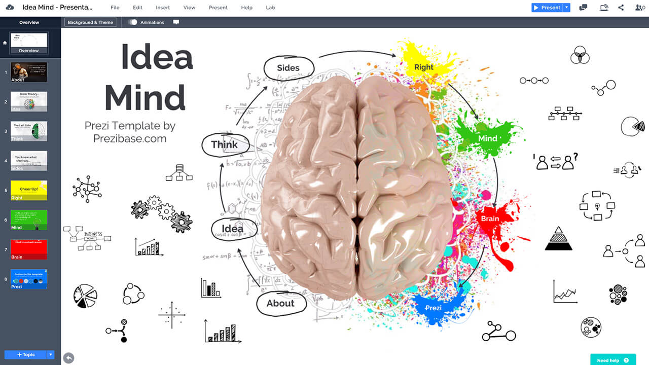 idea-mind-brain-neuroscience-creative-thoughts-presentation-template-prezi-and-powerpoint