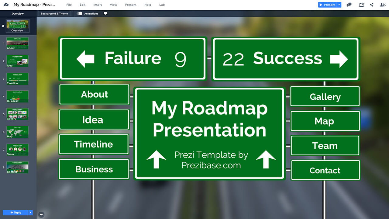 creative-roadmap-road-signs-prezi-presentation-template-highway