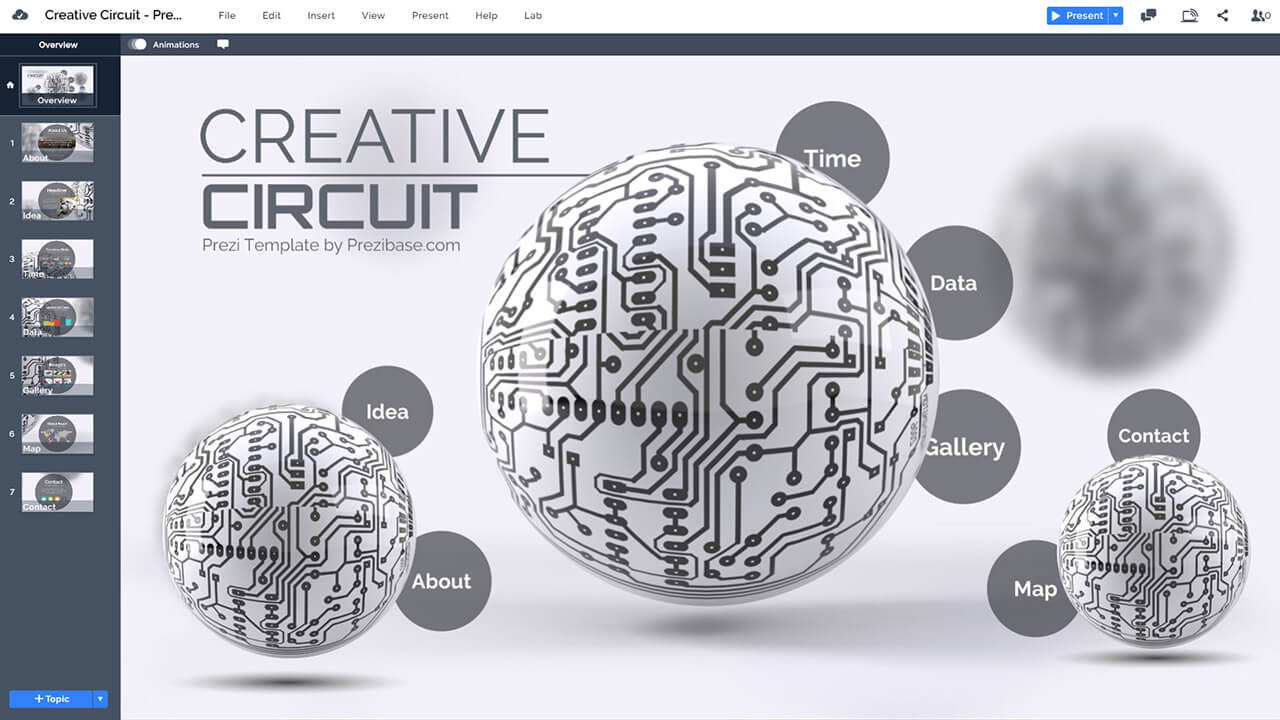 creative-3d-circuit-sphere-technology-circle-motherboard-chip-prezi-template-for-presentations