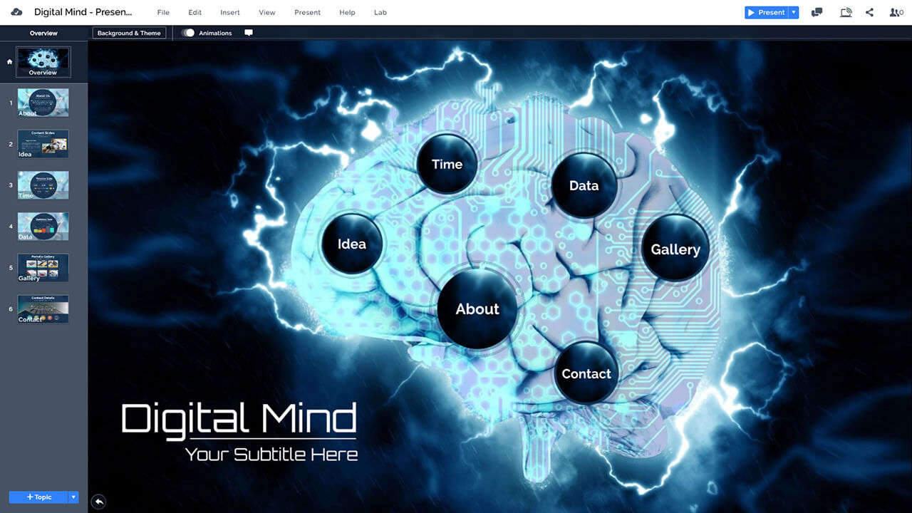 digital-mind-AI-brain-artificial-intelligence-technology-think-presentation-template-for-prezi